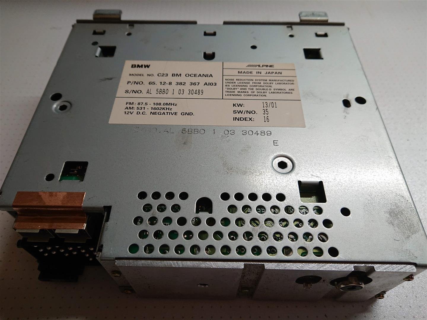 BMW C23 Radio Module